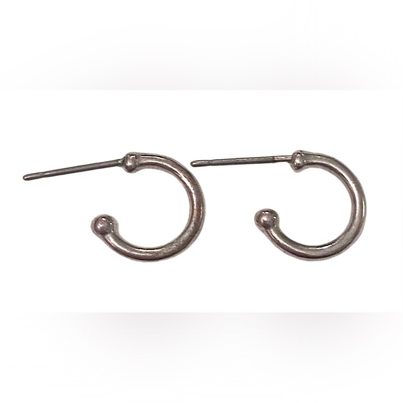 Jewelry - Tiny Silver Hoop Earrings